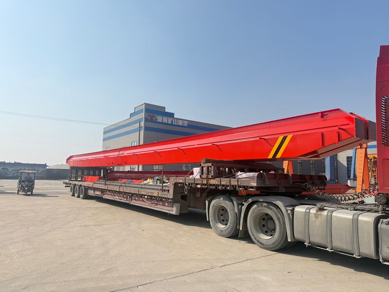 電動(dòng)單梁起重機(jī) LD10t-18.75m 制作完成  裝車(chē)發(fā)出